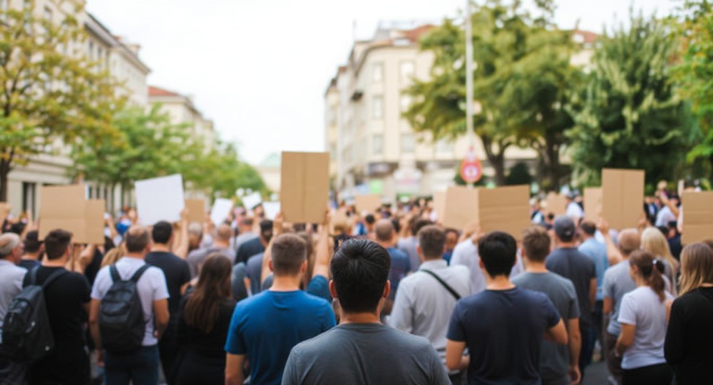 Mieszkańcy Słonecznego Wzgórza protestują przeciwko patodeweloperce i apelują o pomoc od miasta