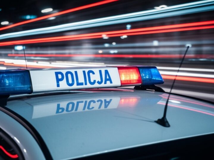 Mężczyzna zatrzymany z kradzionymi elementami drogowymi w Mysłowicach