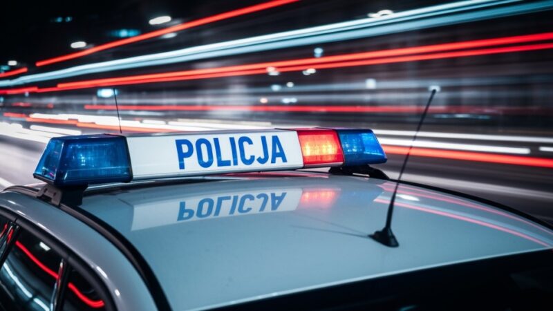 Mężczyzna zatrzymany z kradzionymi elementami drogowymi w Mysłowicach