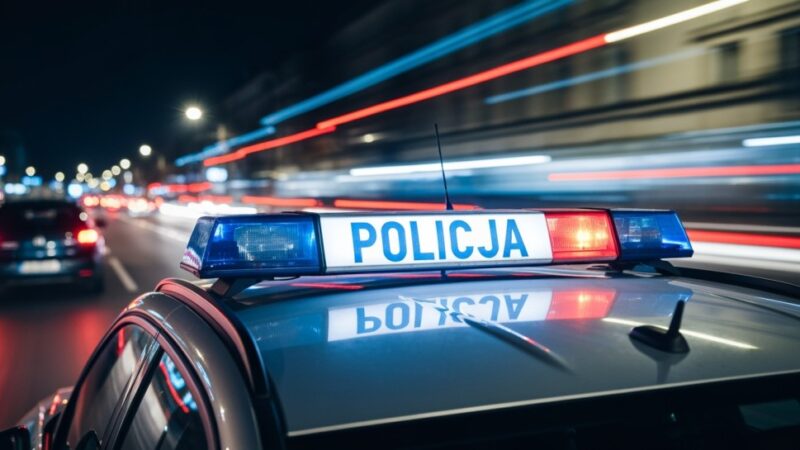 Młody mężczyzna zniszczył sklepowe zabezpieczenie po emocjonalnej kłótni z dziewczyną