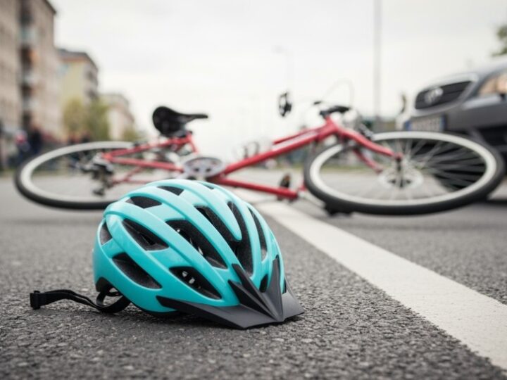 Rowerzysta potrącony na Obrzeżnej Zachodniej – LPR w akcji ratunkowej!