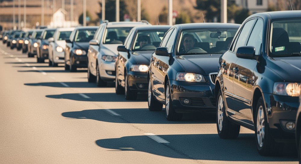 Bezpieczna podróż w piękny dzień wspomnień