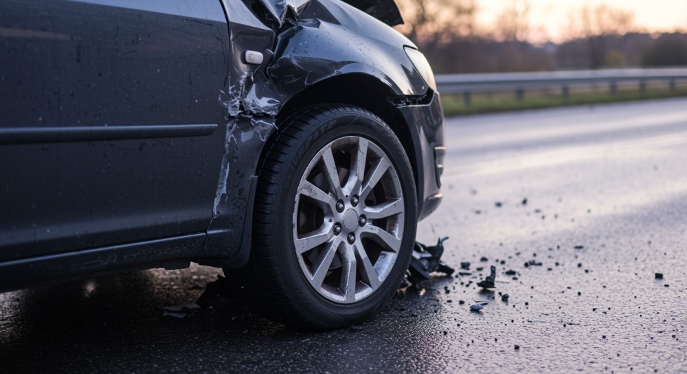 Tragiczny wypadek na A4: zmarła kierująca toyotą po zderzeniu