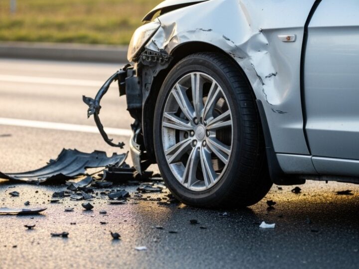 Wypadek pięciu aut na A4 w Mysłowicach: Utrudnienia w kierunku Katowic