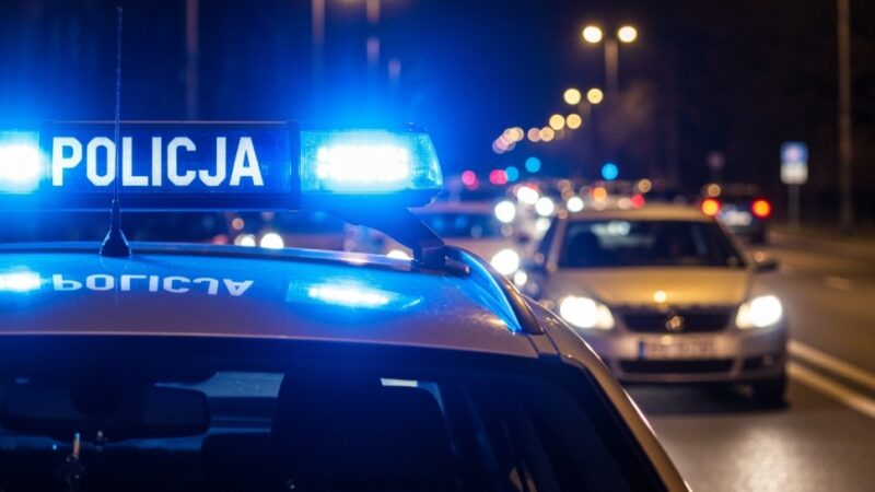 Policjanci z Bierunia nagradzają kierowców za bezpieczną jazdę gadżetami