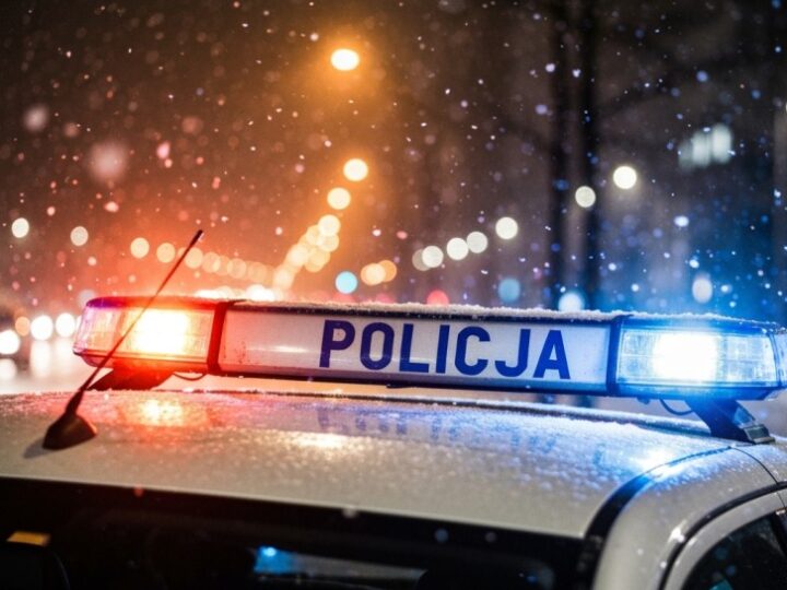 Mysłowiccy policjanci kontrolują ciężarówki pod kątem ograniczeń tonażowych