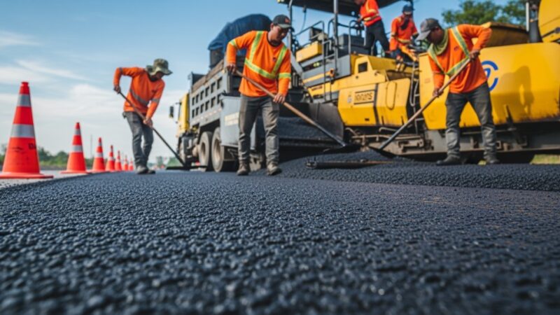 Utrudnienia na ulicy Pokoju w Lędzinach: trwają prace drogowe!