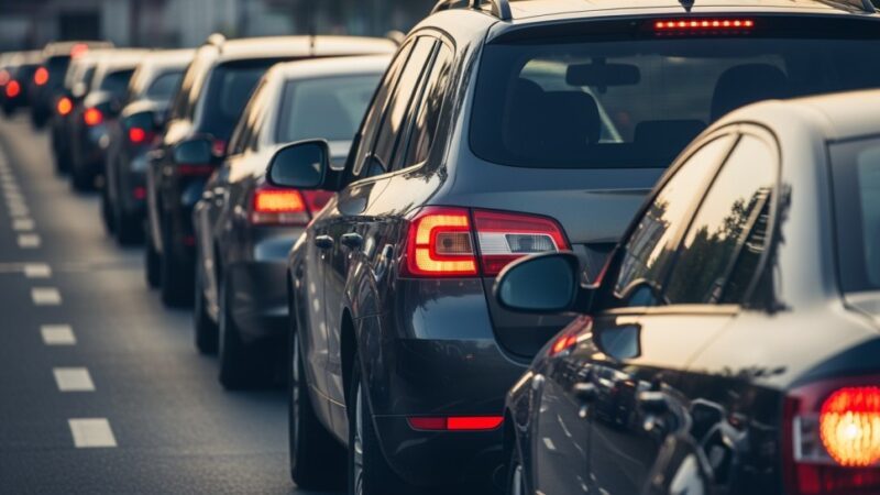 Bezpieczne podróże w czasie świątecznym szczycie ruchu