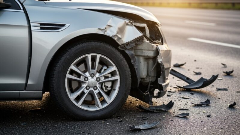 Tragedia w Bojszowach: nie żyje 46-letnia kierująca po wypadku