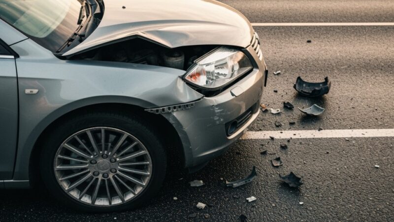 Wypadek na Mikołowskiej: pasażerka Suzuki trafiła do szpitala po zderzeniu z VW