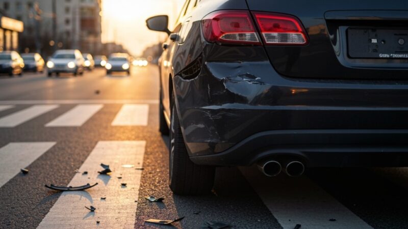 Śmiertelny wypadek w Bojszowach: kierowca Audi zmarł po zderzeniu z drzewem