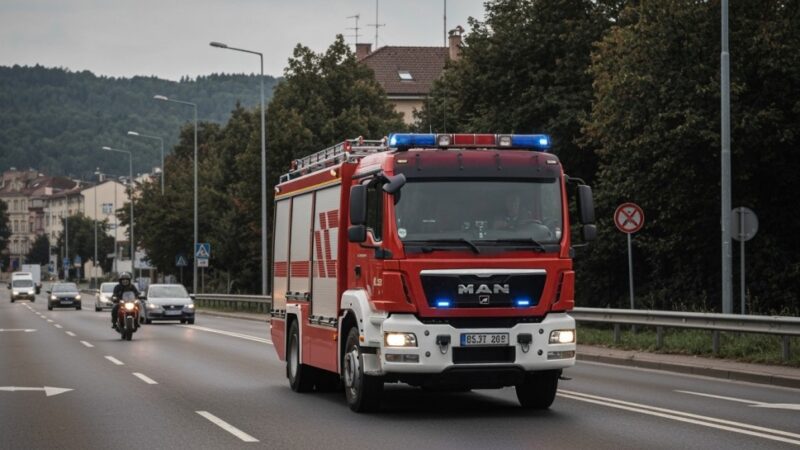 Bohaterowie z Lędzin uhonorowani za heroiczne działania podczas pożaru