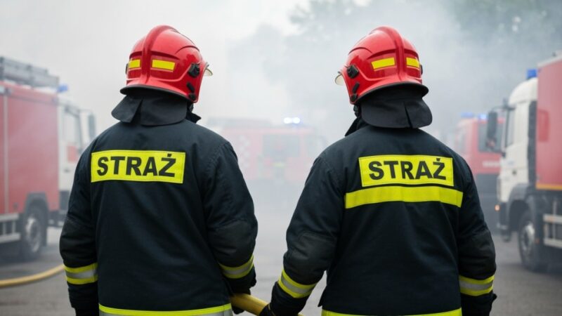 Pożar auta na A4: Strażacy błyskawicznie zareagowali, nikt nie ucierpiał