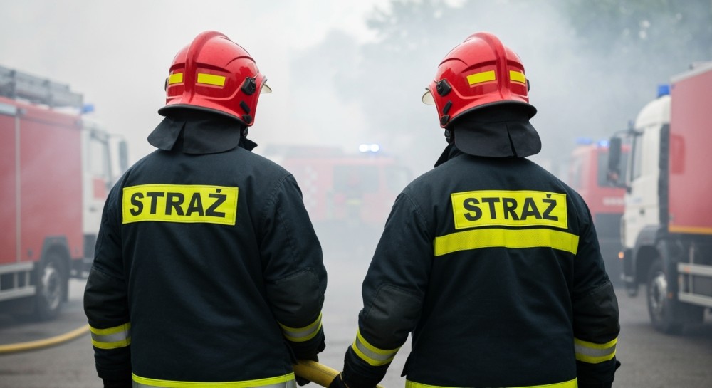 Pożar auta na A4: Strażacy błyskawicznie zareagowali, nikt nie ucierpiał