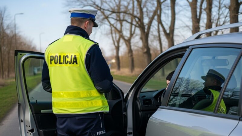 Czerwone migające światło to sygnał STOP – nie ryzykuj!