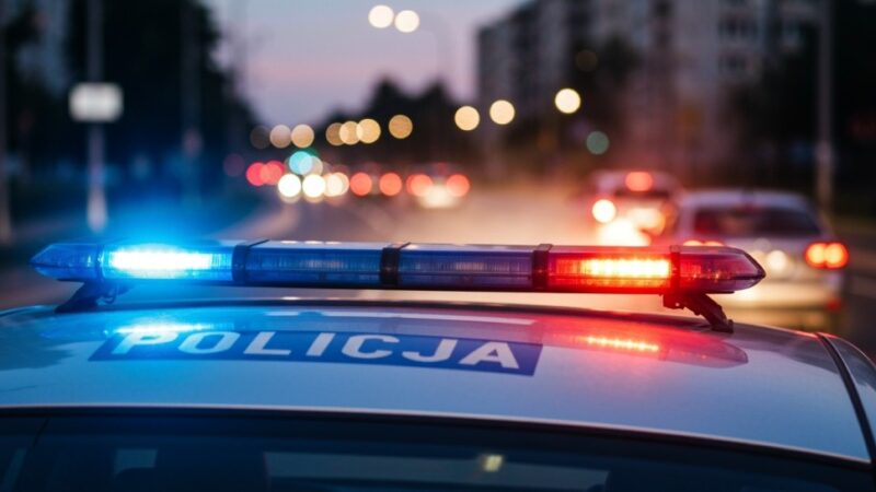 Groźne zdarzenie na Białobrzeskiej: kierowca nieprzytomny w aucie