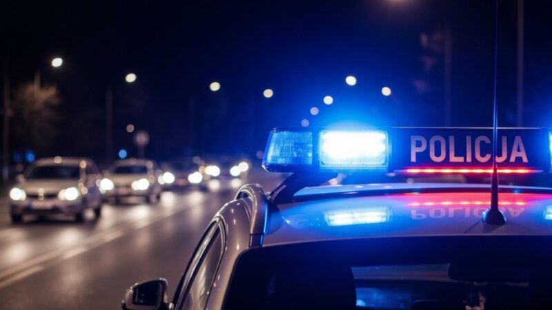 Bieruńska policja kontroluje ciężarówki w operacji „Zakaz”