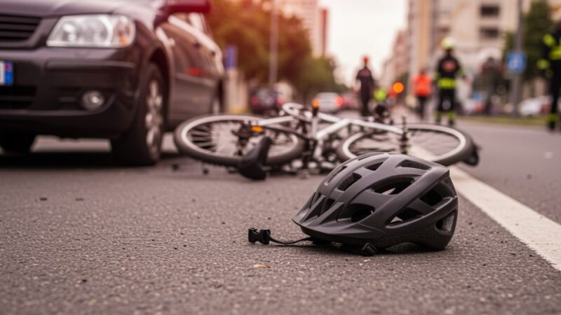 Policja w Bieruniu odzyskała koła roweru reprezentantki Polski w kolarstwie szosowym