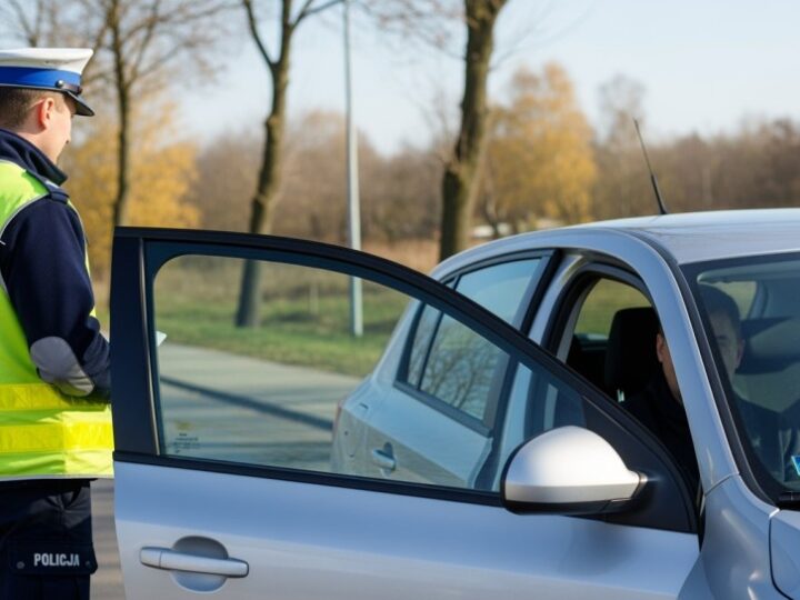 Kierowca z Lędzin zatrzymany za szaleńczą prędkość 105 km/h w strefie 50 km/h