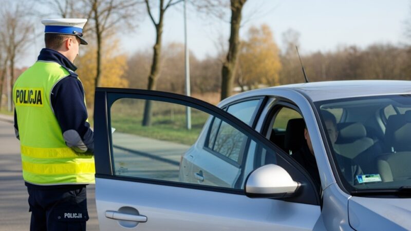 Kierowca z Lędzin zatrzymany za szaleńczą prędkość 105 km/h w strefie 50 km/h