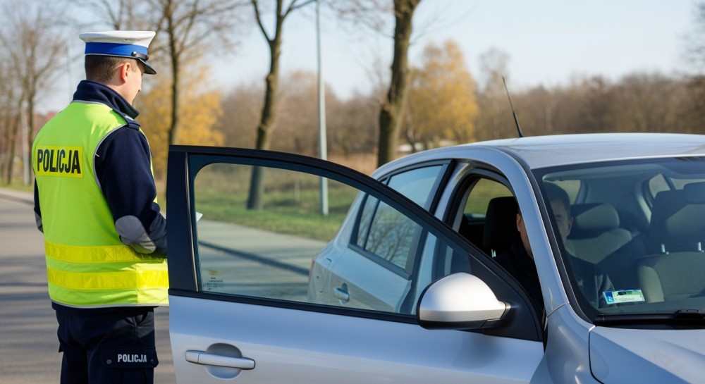 Kierowca z Lędzin zatrzymany za szaleńczą prędkość 105 km/h w strefie 50 km/h