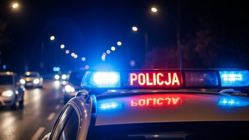 17-latek w nielegalnym pościgu przed policją na motocyklu crossowym