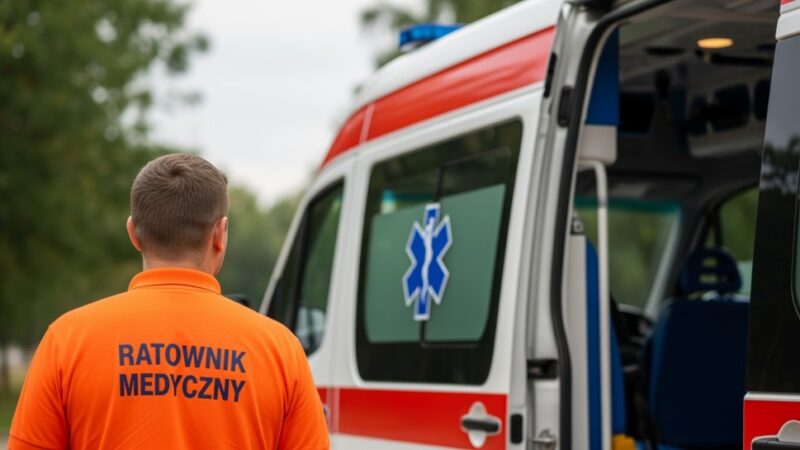 Tyszanin dziękuje policjantom za szybką pomoc w kryzysowej sytuacji