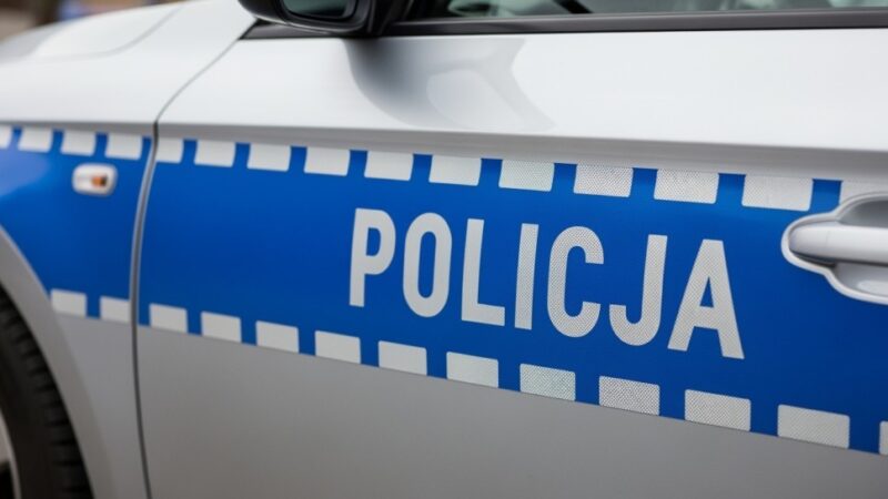 Policjanci z Świętochłowic pomogli w wymianie koła i zyskali wdzięczność mieszkańców