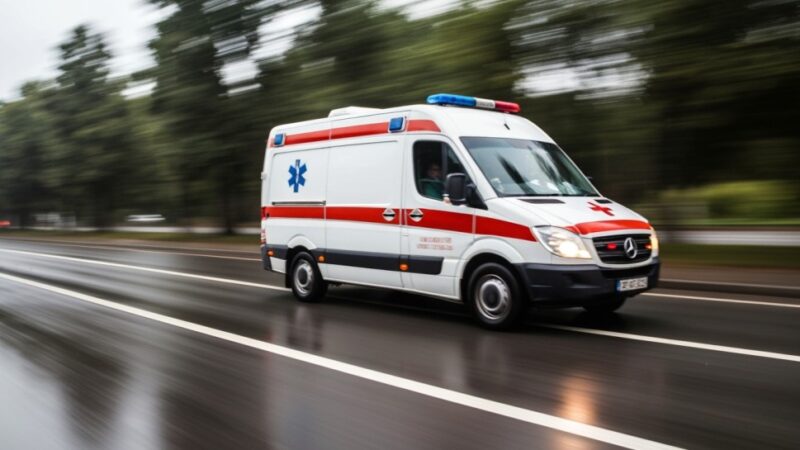 Kierująca straciła przytomność za kierownicą – policjanci uratowali ją w ostatniej chwili